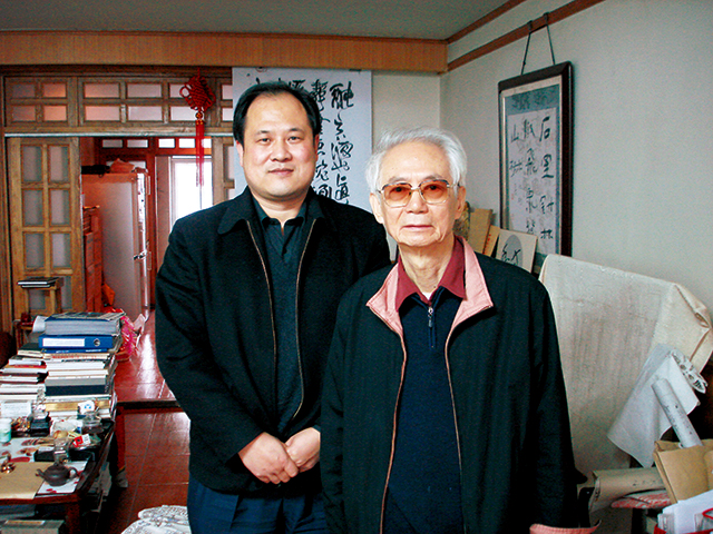 与中国书法家协会名誉主席沈鹏先生.jpg 与中国书法家协会名誉主席沈鹏先生.jpg